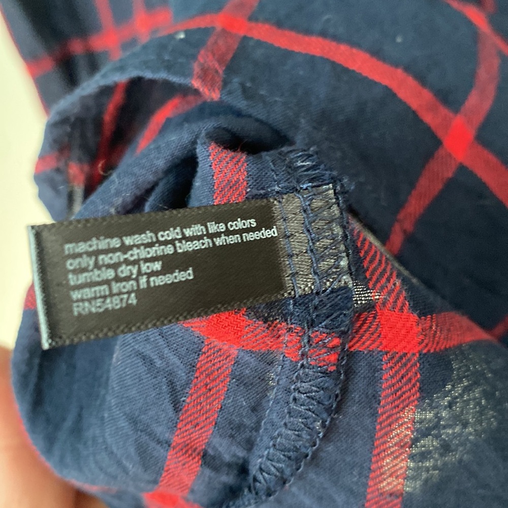 The Limited plaid button down - Picture 5 of 5